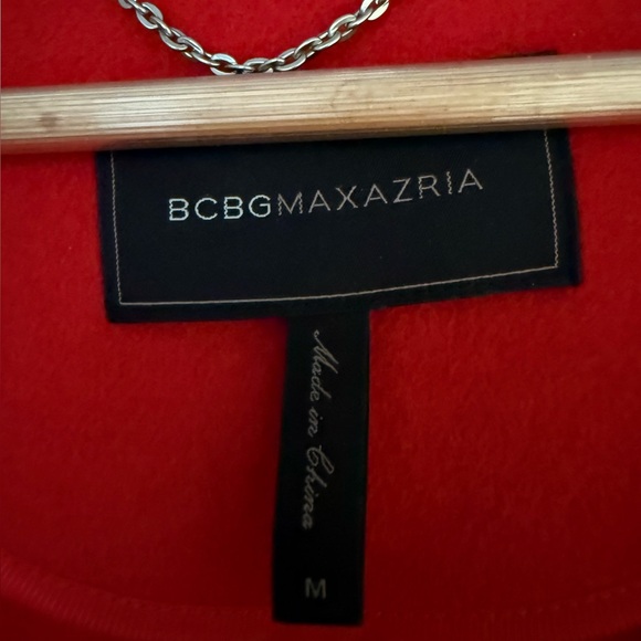 BCBG Red wrap coat - Picture 3 of 3